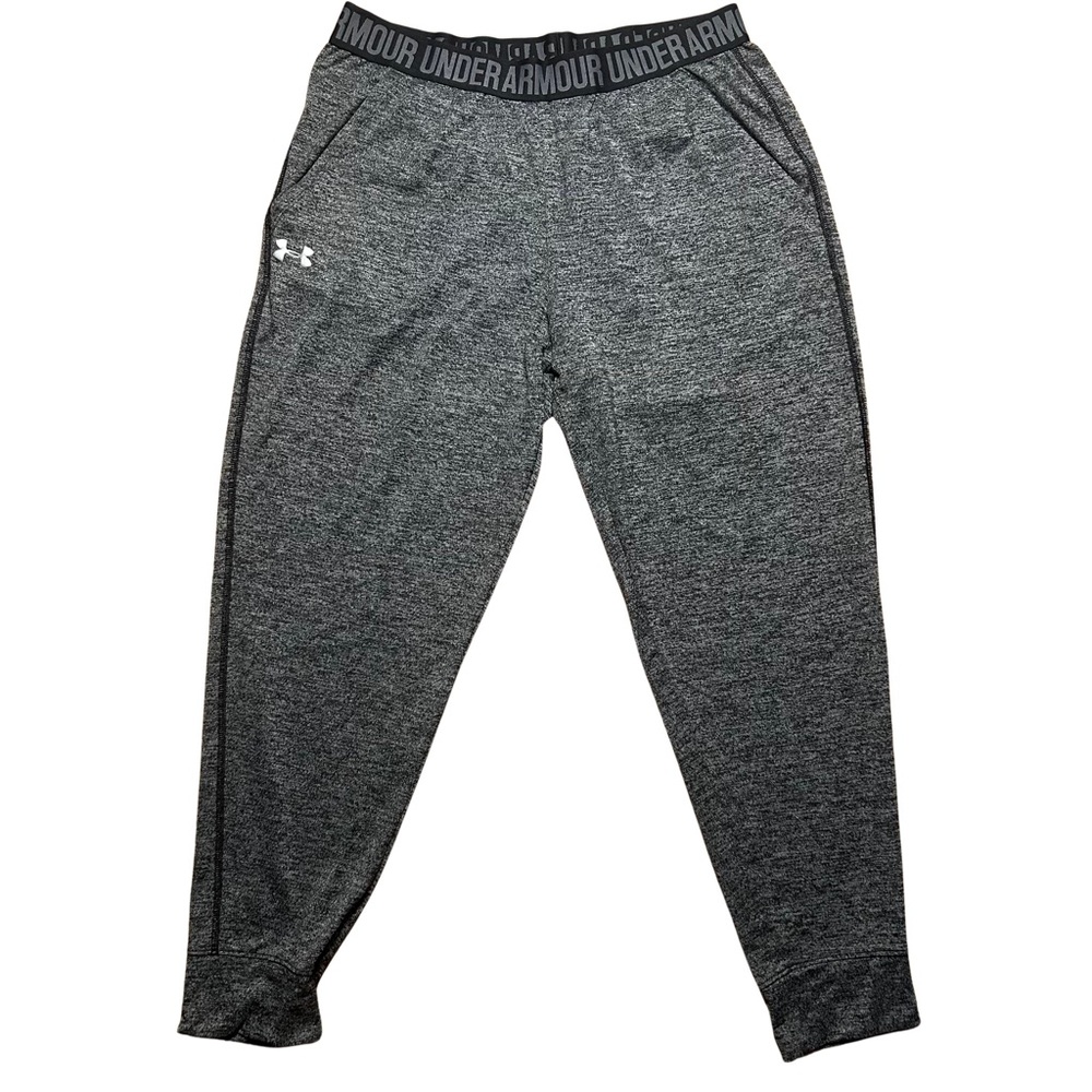 Under Armour Men’s Black and Gray HeatGear Joggers